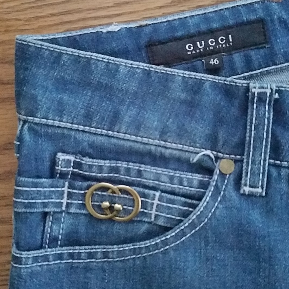 COPY - GUCCI Blue Men's Jeans 46 E  32 usa